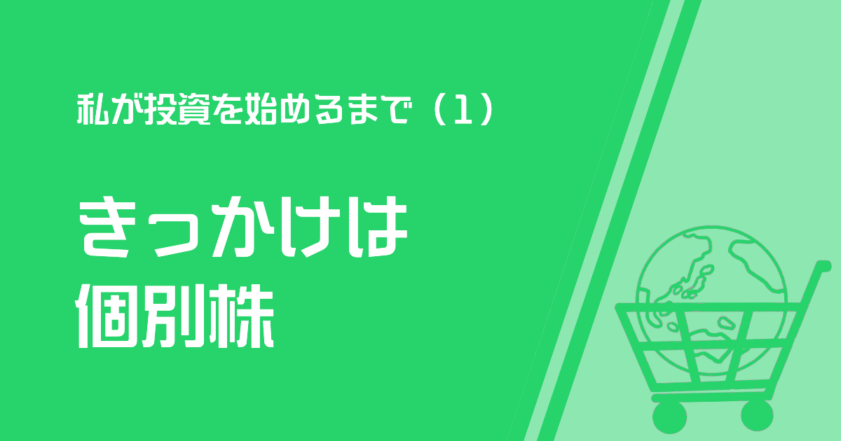 きっかけは個別株