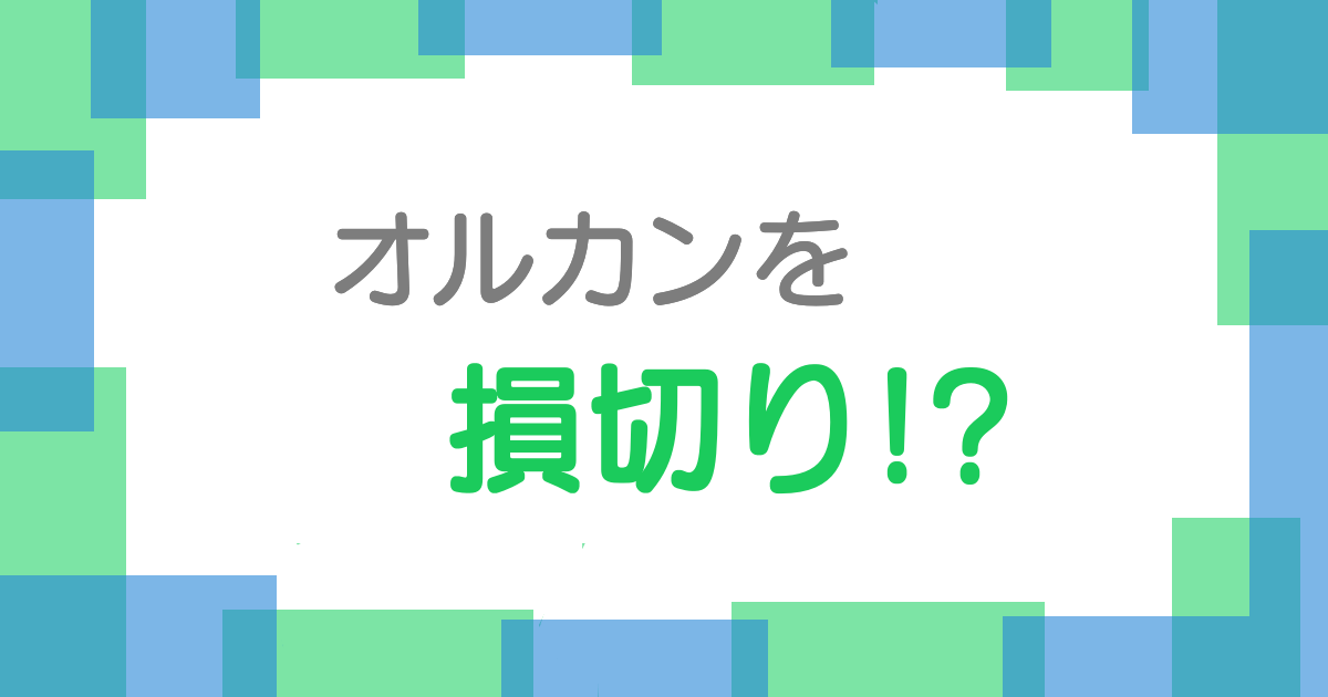 オルカンを損切り⁉