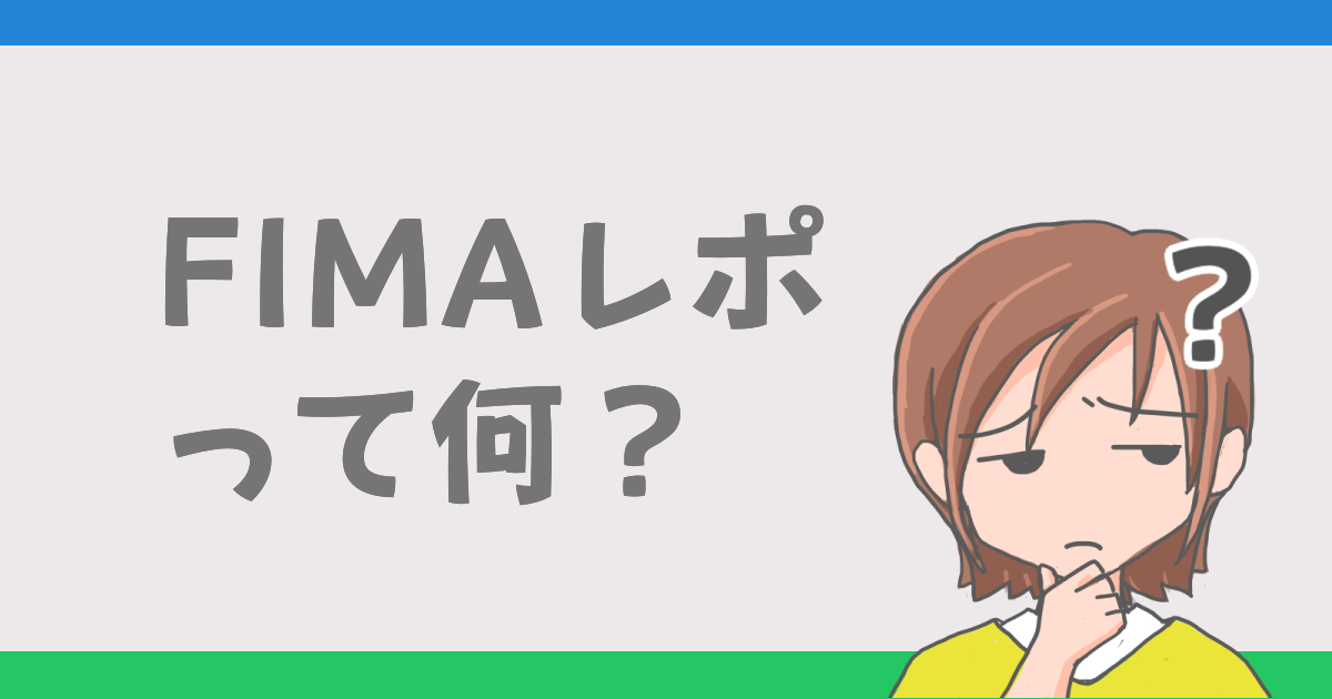 FIMAレポって何？